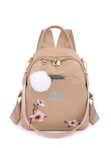 Balo Thời Trang Nữ - Màu Khaki - Xem 1