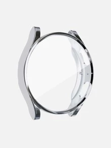 二合一殼套和屏幕保護膜與三星兼容星系手錶 - 銀色 - 查看 2