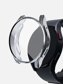 二合一殼套和屏幕保護膜與三星兼容星系手錶 - 銀色 - 查看 6