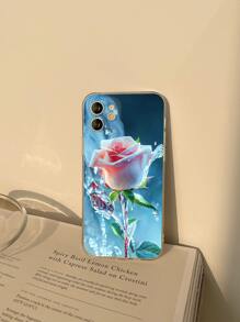 Ốp điện thoại họa tiết hoa, tương thích với iPhone 15/15Plus/15Pro/15Promax - Nhiều màu - Xem 3