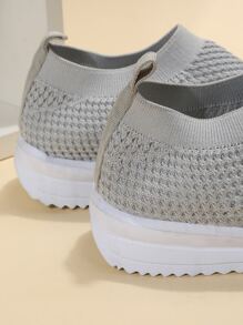 女士透氣一腳蹬運動戶外織物運動鞋