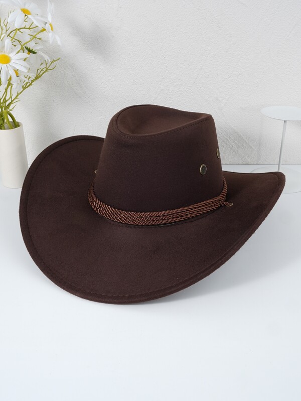 Rope Decor Cowboy Hat SHEIN UK