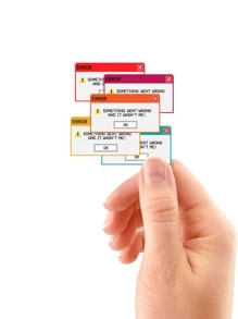 LookWhatLaurenMade Nhãn dán khẩu hiệu & hoa văn hình học, trường học - Nhiều màu - Xem 3