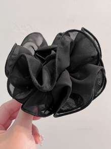 花朵装饰发爪优雅完美礼物送给朋友日常使用万圣节 - 黑色 - 查看 3