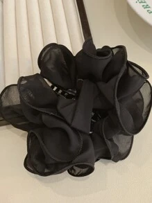 花朵装饰发爪优雅完美礼物送给朋友日常使用万圣节 - 黑色 - 查看 4