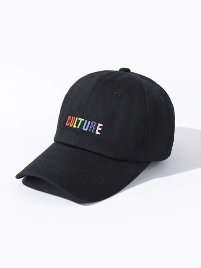 Men Letter Embroidered Baseball Cap