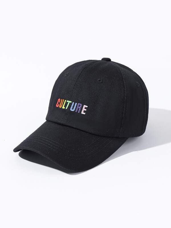 Men Letter Embroidered Baseball Cap