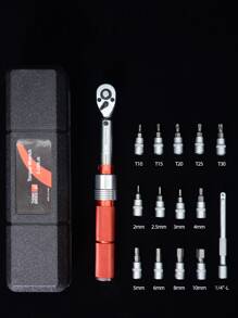 ThinkRider 1set Bicycle Torque Wrench With Replacement Head - Red - View 7