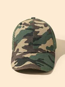 男士迷彩印花棒球帽 - 彩色 - 查看 3