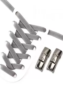 2入組鞋帶和金屬鞋帶扣