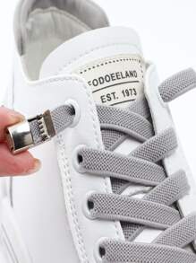 2入組鞋帶和金屬鞋帶扣