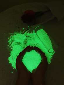 4300顆石頭裝飾鵝卵石夜光裝飾河石用於許願瓶 - 綠色 - 查看 2