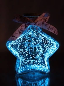 4300顆石頭裝飾鵝卵石夜光裝飾河石用於許願瓶 - 藍色 - 查看 1