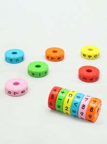 1入組塑膠算術數學學習玩具 - 彩色 - 查看 3