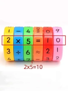 1入組塑膠算術數學學習玩具 - 彩色 - 查看 4