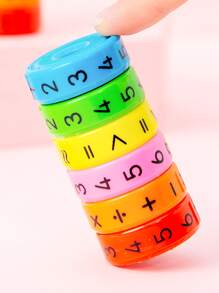 1入組塑膠算術數學學習玩具 - 彩色 - 查看 6