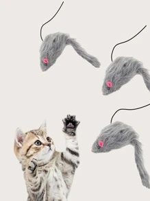 1入組懸掛鼠標設計隨機逗貓玩具 - 彩色 - 查看 2