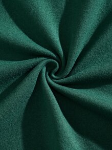 Manfinity Roghcode 男士卡通和字母圖案T恤 - 墨綠色 - 查看 4