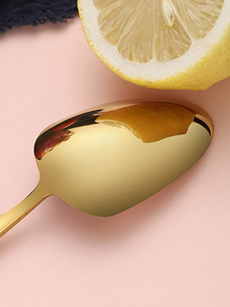 4pcs Stainless Steel Spoon, Dinner Spoon For Kitchen,Kitchen,Christmas Gift,School Supplies