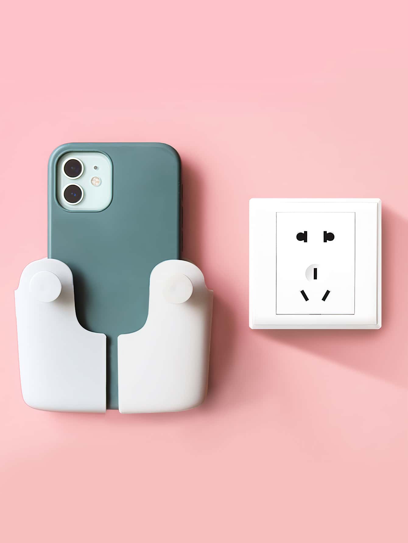 Wall Mount Paste Phone Holder SHEIN USA
