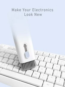 1pc Multifunctional Earphone Cleaning Pen - Blue - View 7