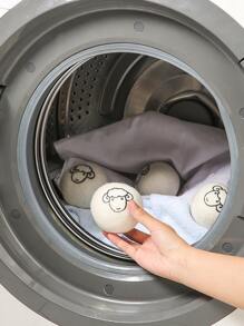 1pc Sheep Head Pattern Pet Laundry & Drying Ball (Not Effective For Hair Removal) - Multicolor - View 3