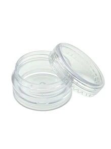 10 件 2 克空面霜分装瓶，旅行必需品，客厅家居卧室浴室家居装饰，旅行用品，婚礼，派对，生日，送给男士妈妈爸爸朋友的礼物，新年，配饰，有趣的礼物 - 無色 - 查看 2