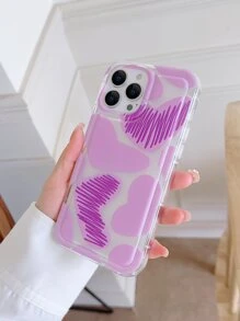 愛心圖案手機殼 - 彩色 - 查看 3