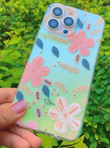 Floral Pattern Phone Case - Multicolor - View 1