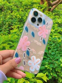 Floral Pattern Phone Case - Multicolor - View 2