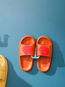 1pc PP Shoe Storage Rack, Punch-free Wall Mounted Shoe Organizer For Home - Baby Blue - View 4