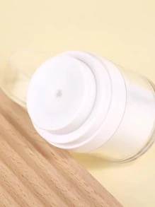 Refillable Cream Jar Vacuum Bottle, 1pc 30Ml Travel Size Empty Container For Cream And Lotion, Living Room Home Bedroom Bathroom House Decor, Travel Stuff, Wedding, Party, Birthday, Gifts For Men Mom Dad Friends, New Years, Accessories, Funny Gift - White - View 5