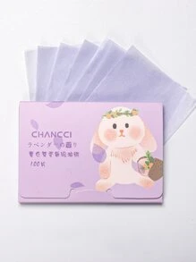 100 Pcs Face Oil Blotting Paper Portable Matting Face Wipes Facial Oil Control Oil-Absorbing Face Cleaning Anime Style,Skincare,Room Decor,Home Decor,Bedroom Decor,Bathroom,Christmas Gifts,Bathroom Decor,Travel,Travel Stuff,Wedding,Christmas Party,Mom Gifts,Home,Room,House Decor,Christmas Gift,Gifts For Mom,Birthday,Pink Room Decor,Living Room Decor,Bedroom,Gifts For Men,Dad Gifts,Mushroom,New Years,Mom,Accessories,Gifts For Dad,Friends,Funny Gift - Purple - View 3