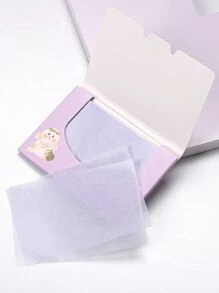 100 Pcs Face Oil Blotting Paper Portable Matting Face Wipes Facial Oil Control Oil-Absorbing Face Cleaning Anime Style,Skincare,Room Decor,Home Decor,Bedroom Decor,Bathroom,Christmas Gifts,Bathroom Decor,Travel,Travel Stuff,Wedding,Christmas Party,Mom Gifts,Home,Room,House Decor,Christmas Gift,Gifts For Mom,Birthday,Pink Room Decor,Living Room Decor,Bedroom,Gifts For Men,Dad Gifts,Mushroom,New Years,Mom,Accessories,Gifts For Dad,Friends,Funny Gift - Purple - View 4