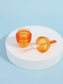 1PC 6ml Empty Lip Gloss Tube Clear Plastic Lip Gloss Containers Filling Bottle Cosmetic Packaging Container - Burnt Orange - View 3