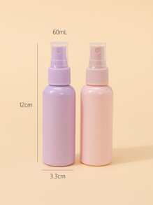 2 件 60ML 空喷雾分装瓶，旅行必需品，客厅家居卧室浴室家居装饰，旅行用品，婚礼，派对，生日，送给男士妈妈爸爸朋友的礼物，新年，配饰，有趣的礼物
