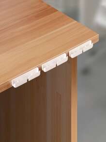 3 piezas/set almacenamiento blanco autoadhesivo Cable de dato Soporte para casa - Blanco - Ver 4