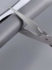 1 件单面粘性门挡风条（PU 皮革+泡沫管），产品本身有纹理，主图仅供演示