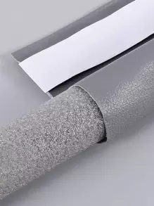 1 件单面粘性门挡风条（PU 皮革+泡沫管），产品本身有纹理，主图仅供演示