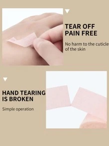 Glamlash 1 cuộn băng dính nối mi PE màu hồng thoáng khí, dùng cho dụng cụ nối mi. - Hồng - Xem 4