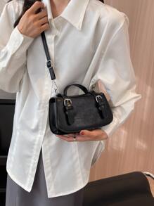 Túi đeo chéo Nữ - màu đen - Xem 2