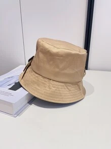 Khóa trang trí Bucket Hat - Màu Khaki - Xem 2