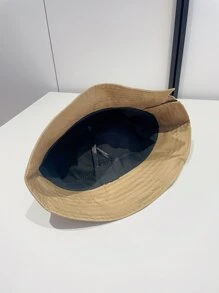 Khóa trang trí Bucket Hat - Màu Khaki - Xem 3