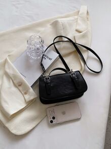 Túi đeo chéo Nữ - màu đen - Xem 5