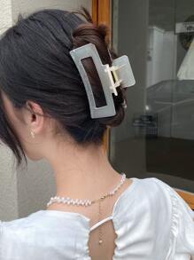 3 piezas Garra de pelo rectángulo