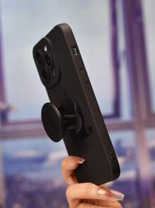 字母圖案手機殼，搭配突出手機握把，相容於 iPhone15/15Plus/15Pro/15Promax - 彩色 - 查看 6