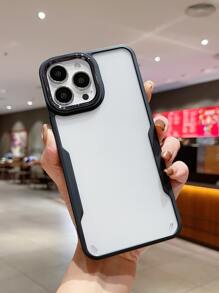 1入組透明拼接邊手機殼