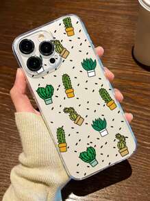Funda para móvil con estampado de cactus - Multicolor - Ver 1