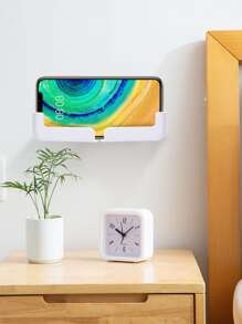 Solid Phone Charger Stand - White - View 3