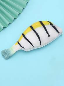 1 pieza Estuche de lápiz en forma de pescado - Multicolor - Ver 1